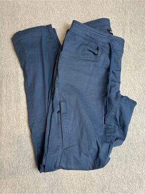⁠Black Diamond Women's Credo Pants Navy Blue Stretch Climbing Hiking Size 6